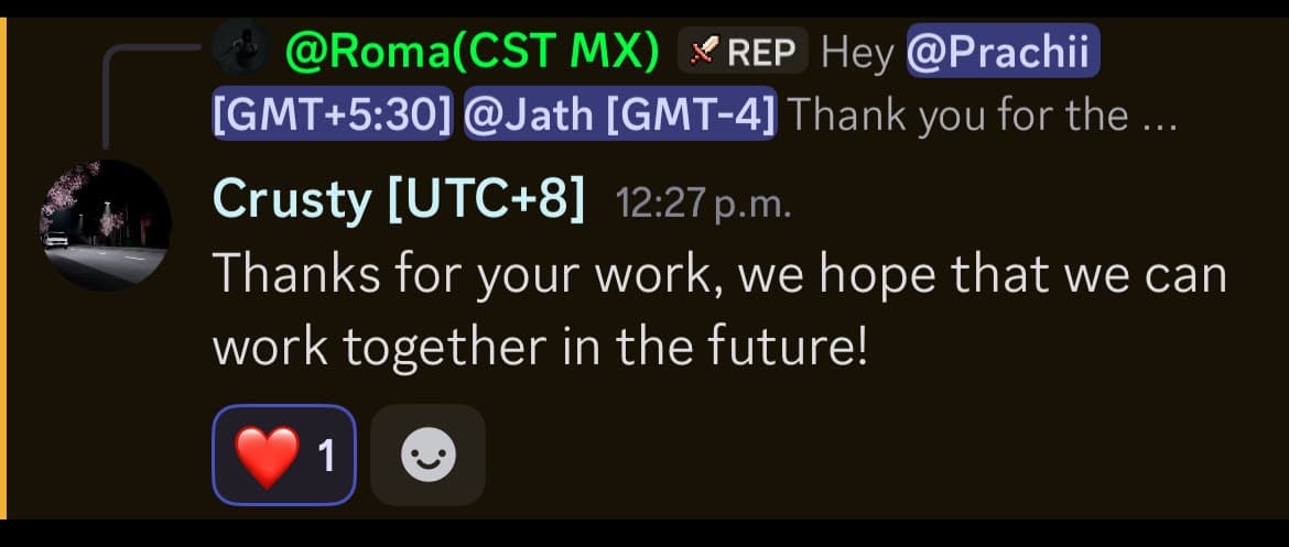 Comment from Crusty
